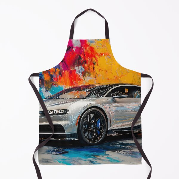 Item preview, Orion Silver & Gold Bugatti Veyron – Elegant Pop Art Wall Art III designed and sold by AutoPopStudio.