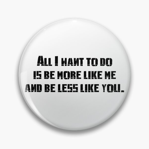 Item preview, LP - numb (Black Letters) all I want to do Is be more like me and be less like you designed and sold by GraffitiLab.