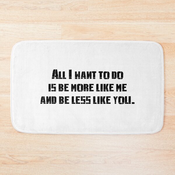 Item preview, LP - numb (Black Letters) all I want to do Is be more like me and be less like you designed and sold by GraffitiLab.