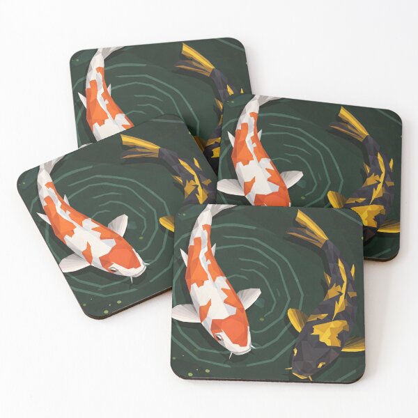 Item preview, Geometric Koi Fish designed and sold by Bestie-Emporium.