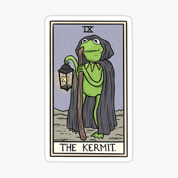 Item preview, The Kermit Tarot designed and sold by favoriparis.