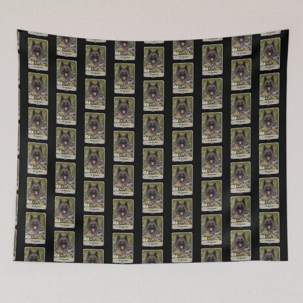 Item preview, Keeshond Tarot Card designed and sold by TheAnimalZ00.