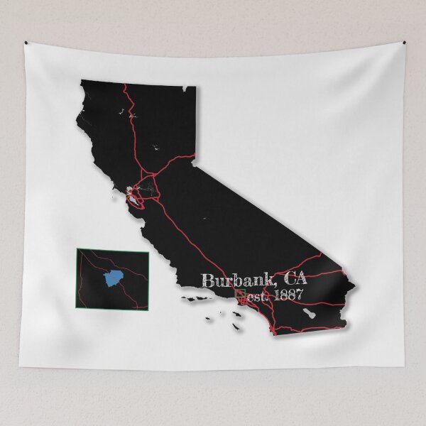 Item preview, Burbank, CA designed and sold by PhilbonianDezin.