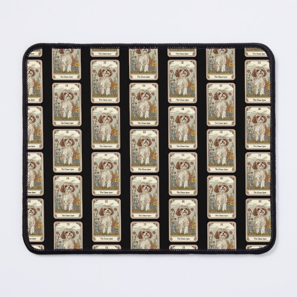 Item preview, Lhasa Apso Tarot Card designed and sold by TheAnimalZ00.