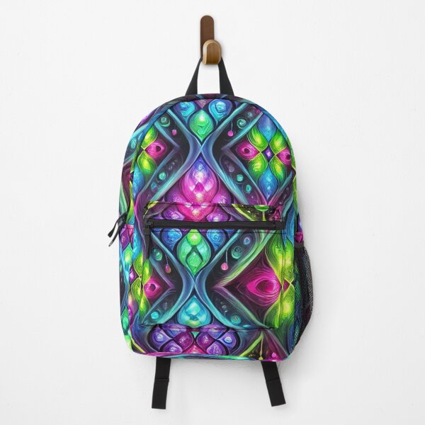 Item preview, Psychedelic Argyle 2 designed and sold by Dose of Dysfunction.