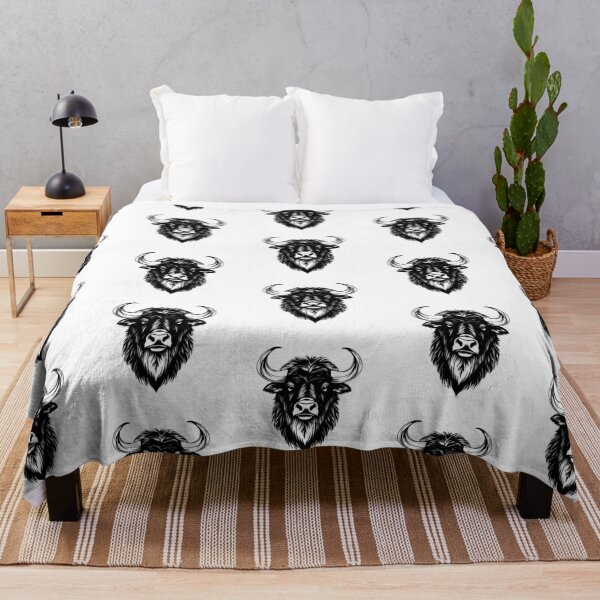 Item preview, Minimalist Musk Ox Illustration designed and sold by JollyCritters.
