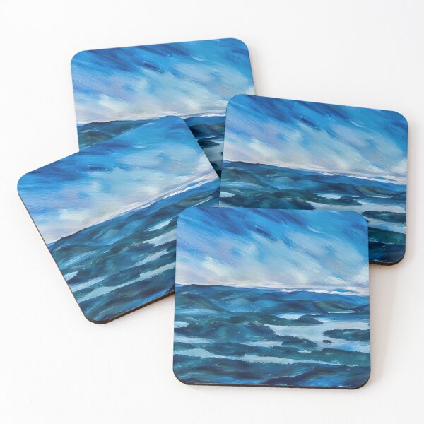 Item preview, Inlets southwest Puget Sound (Pastel) designed and sold by flyscenicair.