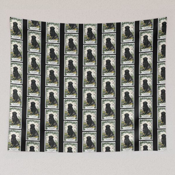 Item preview, Newfoundland Dog Tarot Card designed and sold by TheAnimalZ00.