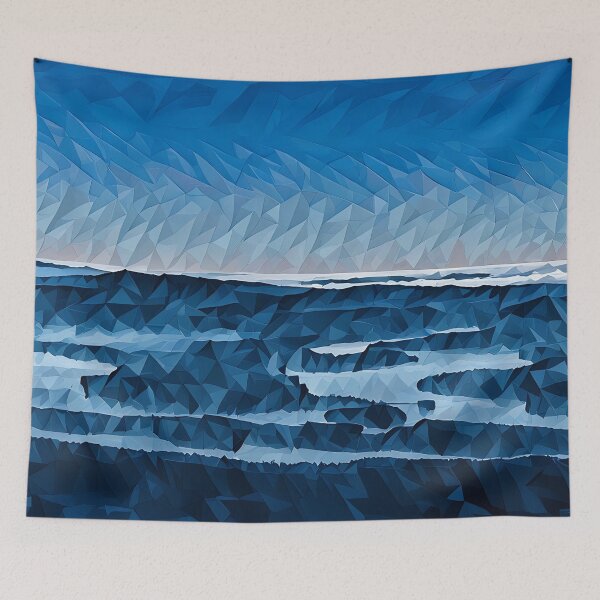 Item preview, Inlets southwest Puget Sound (Poly Art) designed and sold by flyscenicair.