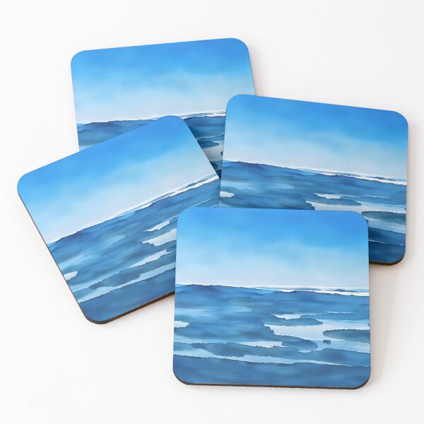 Item preview, Inlets southwest Puget Sound (Watercolor) designed and sold by flyscenicair.