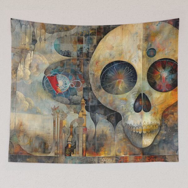 Item preview, The Alchemical Skull designed and sold by NeoNebulaArt.
