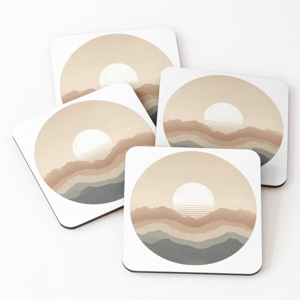 Item preview, Minimalist Boho Sunrise Art designed and sold by Istyak7.