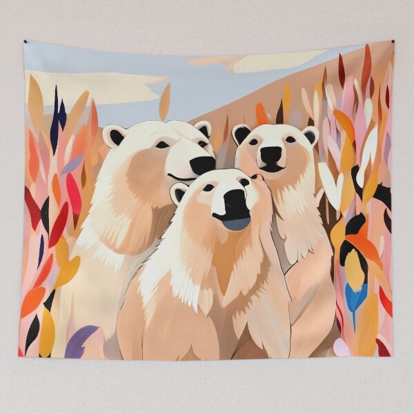 Item preview, Three Polar Bears designed and sold by 83oranges.com.