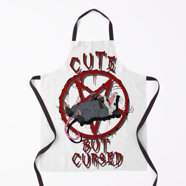 Item preview, Cute but Cursed | Spooky Possum with Pentagram Art designed and sold by WildStyleStore.