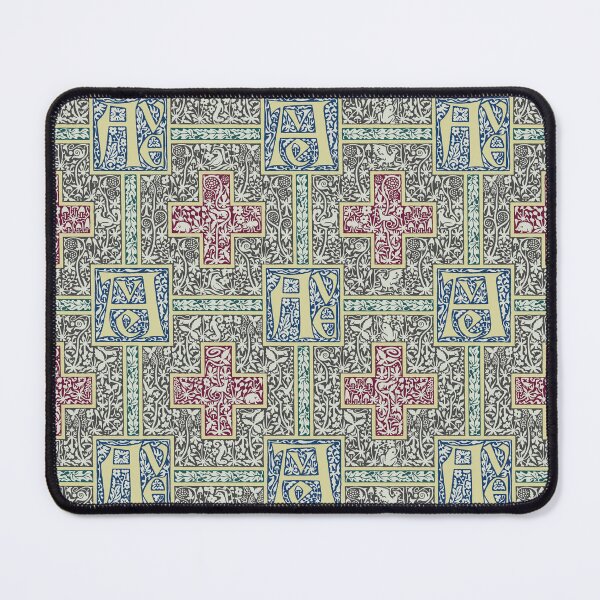 Item preview, Ave Millefleur Damask with Crosses designed and sold by Daniel Mitsui.