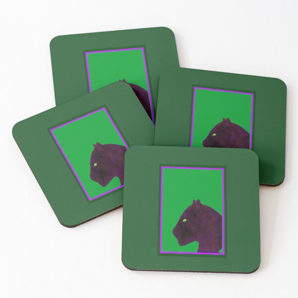 Item preview, Purple Panther Love Heart designed and sold by kel72.