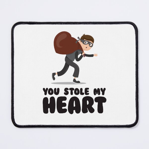 Item preview, You stole my heart robber designed and sold by messy-nessie.