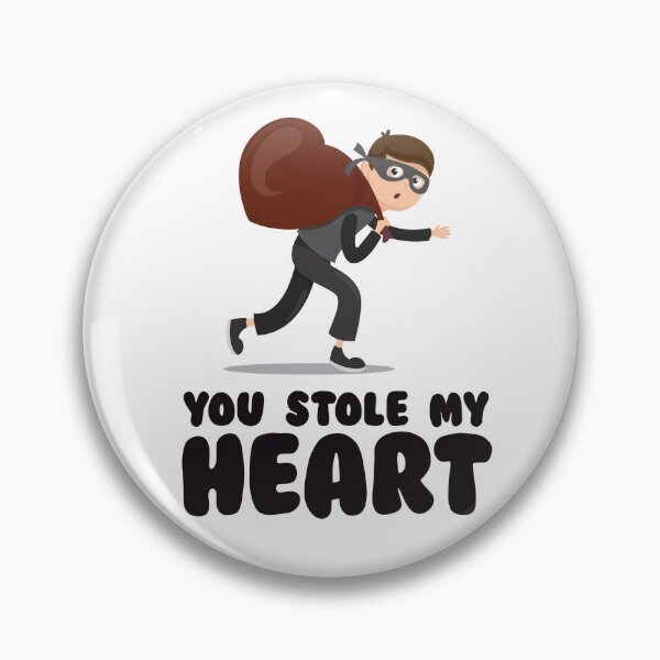 Item preview, You stole my heart robber designed and sold by messy-nessie.