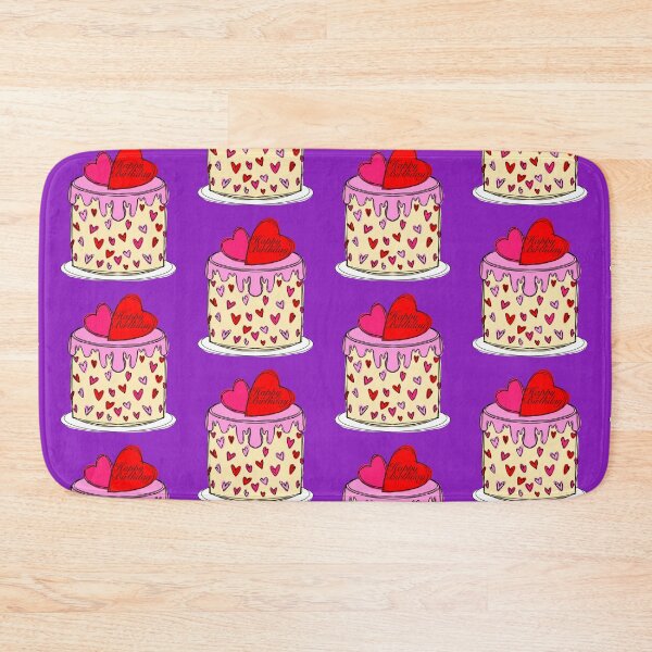 Item preview, Happy Birthday Valentine Theme Cake  designed and sold by missmann.