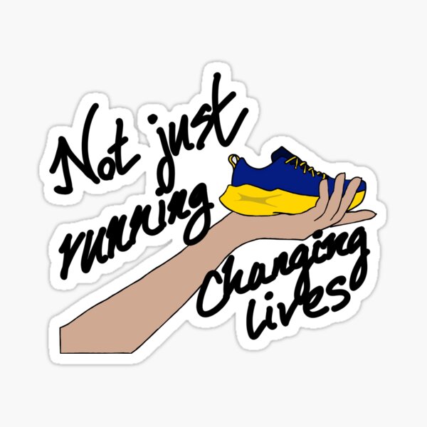 Item preview, Charity Run Not Just Running, Changing Lives designed and sold by wildpalmseller.