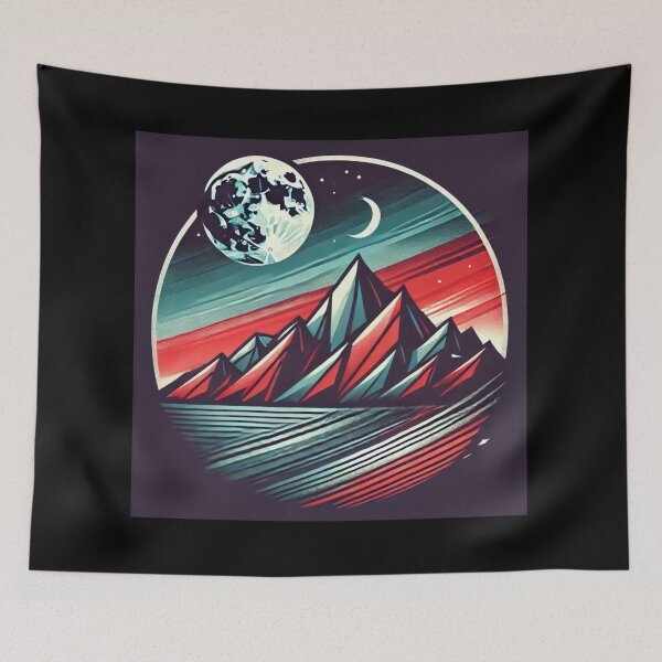 Item preview, "Celestial Peaks of Cardrona" designed and sold by Globe-vibes.