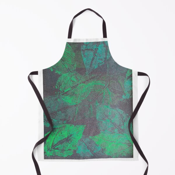Item preview, Green Imprinted Leaves designed and sold by KanchansArt.