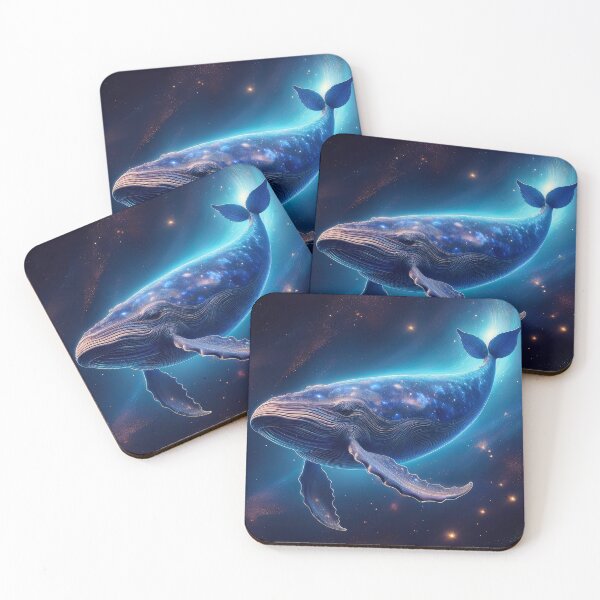 Item preview, Blue Whale in outer space designed and sold by artisticoping.