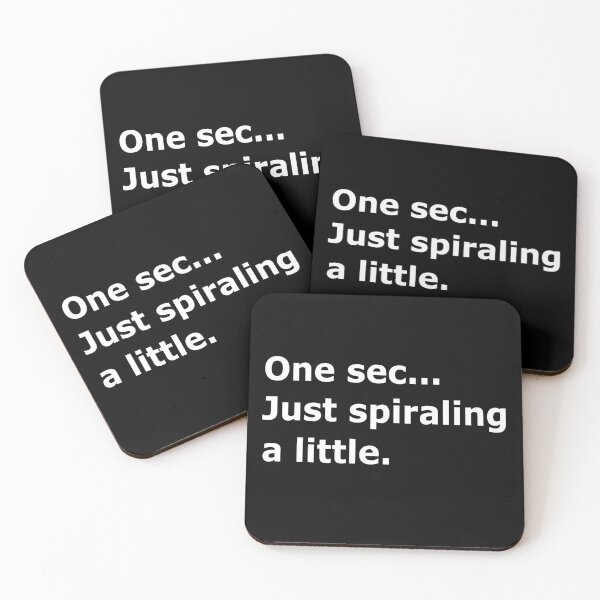 Item preview, One sec… Just spiraling a little. A Witty Design for Overthinkers and Daydreamers designed and sold by Teemaniac.