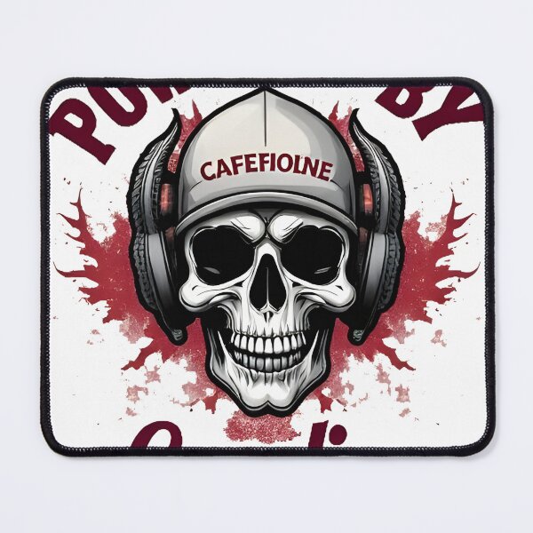 Item preview, Caffeine-Driven Skulls Powered by Caffeine and Gasoline designed and sold by W82shop.