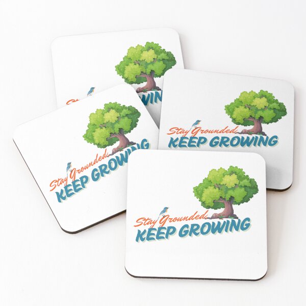 Item preview, Stay Grounded, Keep Growing - Inspirational Tree Roots Design | Growth & Strength designed and sold by ipot.