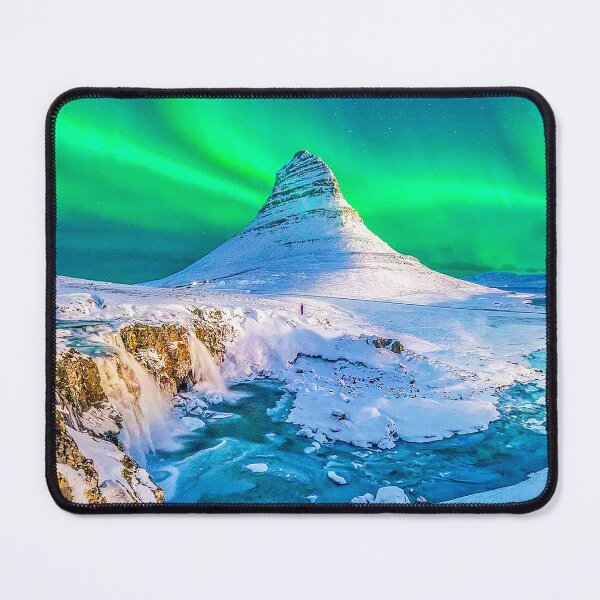 Item preview, Aurora Borealis, Northern Lights natural light display that occurs in the Earth's polar regions. This phenomenon creates vibrant & dynamic green, pink, purple & more dance across the night sky designed and sold by MoreEZUSA-Here.