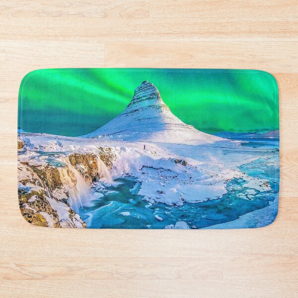 Item preview, Aurora Borealis, Northern Lights natural light display that occurs in the Earth's polar regions. This phenomenon creates vibrant & dynamic green, pink,  purple & more dance across the night sky  designed and sold by MoreEZUSA-Here.