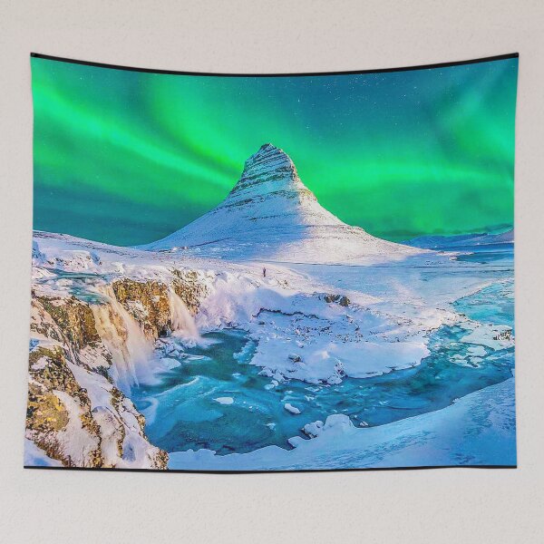 Item preview, Aurora Borealis, Northern Lights natural light display that occurs in the Earth's polar regions. This phenomenon creates vibrant & dynamic green, pink,  purple & more dance across the night sky  designed and sold by MoreEZUSA-Here.