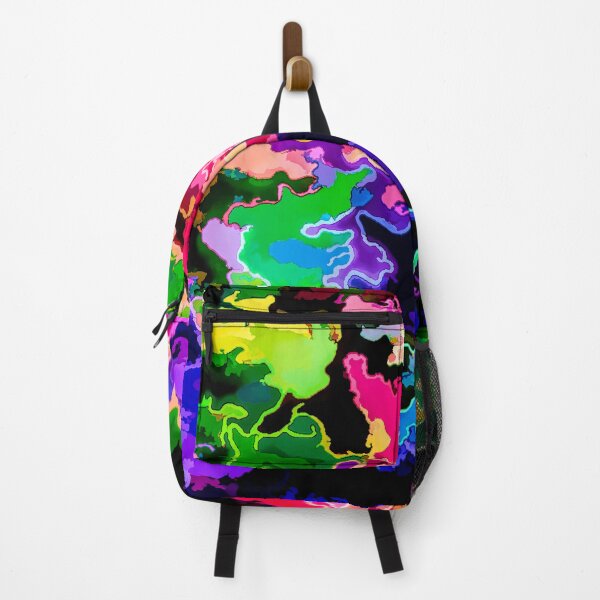 Item preview, Grandes manchas multicolores abstractas y brillantes. designed and sold by fishwithout.