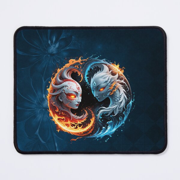 Item preview, Elemental harmony, yin and yang of nature. designed and sold by nicky2342.