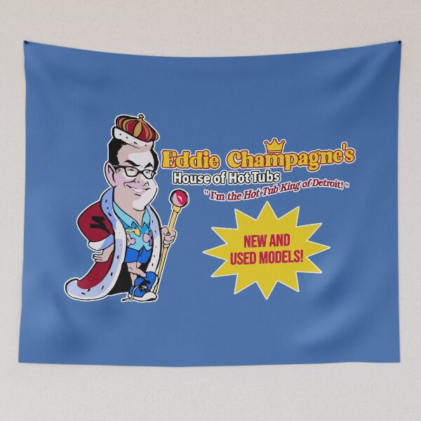 Item preview, EDDIE CHAMPAGNE'S House of Hot Tubs - Detroiters designed and sold by ourkid.