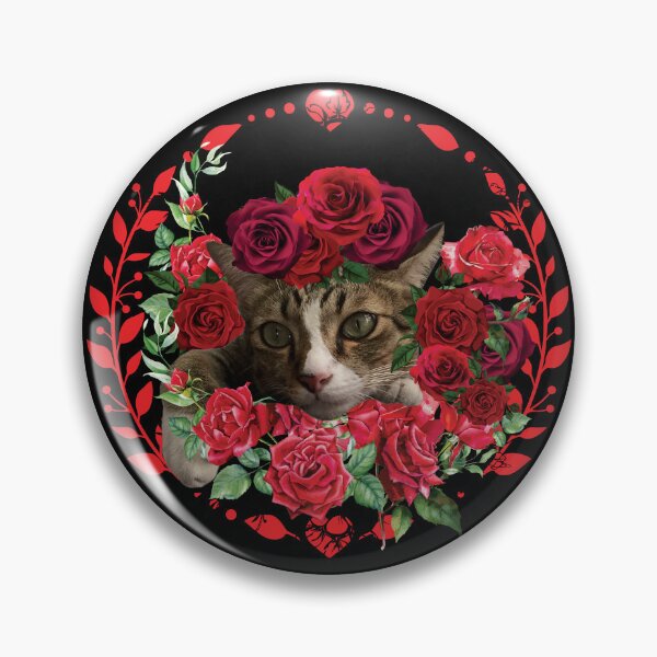 Item preview, Cats And Red Roses Valentine's Day designed and sold by HappyHavenStu.