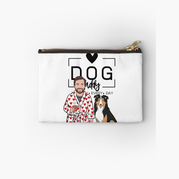 Item preview, Dog Dad All Day Every Day – Cozy Morning with a Rough Collie designed and sold by GoodyPaws.