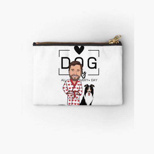 Item preview, Dog Dad All Day Every Day – Cozy Morning with a Rough Collie designed and sold by GoodyPaws.