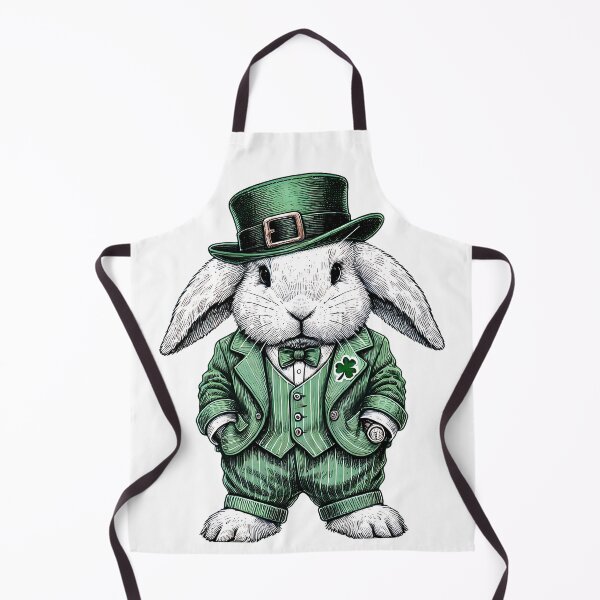 Item preview, Dapper St. Patrick’s Day Bunny designed and sold by TSQ.