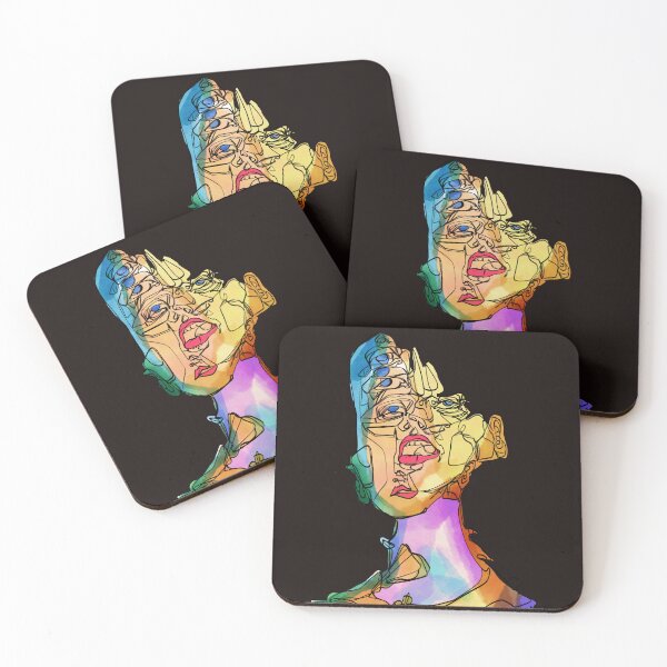 Item preview, broken faces designed and sold by Whatanartz.
