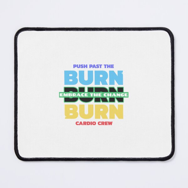 Item preview, Push Past The Burn Active  Fitness Shirt  designed and sold by ngedupdorjee.