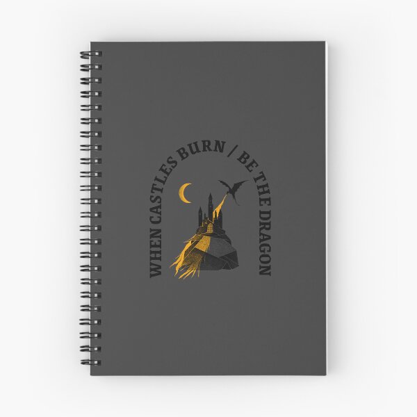 Item preview, When Castles Burn, Be The Dragon! Castlecore Fantasy designed and sold by Marny Design.