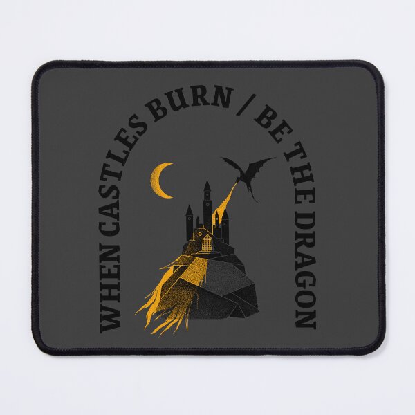 Item preview, When Castles Burn, Be The Dragon! Castlecore Fantasy designed and sold by Marny Design.
