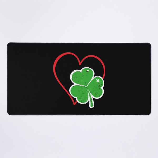 Item preview, Lucky Clover Heart Vintage Design designed and sold by venomousvector.