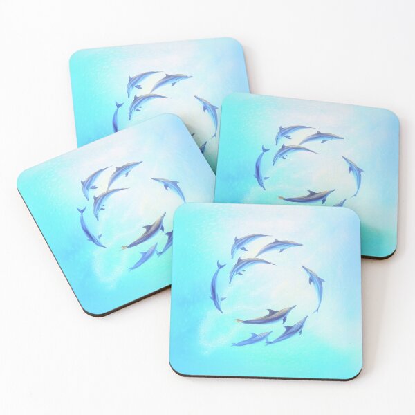 Item preview, Dolphin Circle designed and sold by MagicalOceanArt.
