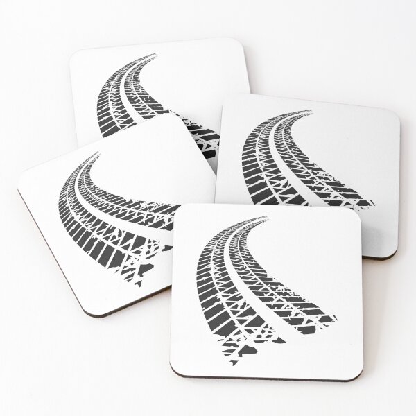 Item preview, Distressed tire tracks. designed and sold by Tanysl.