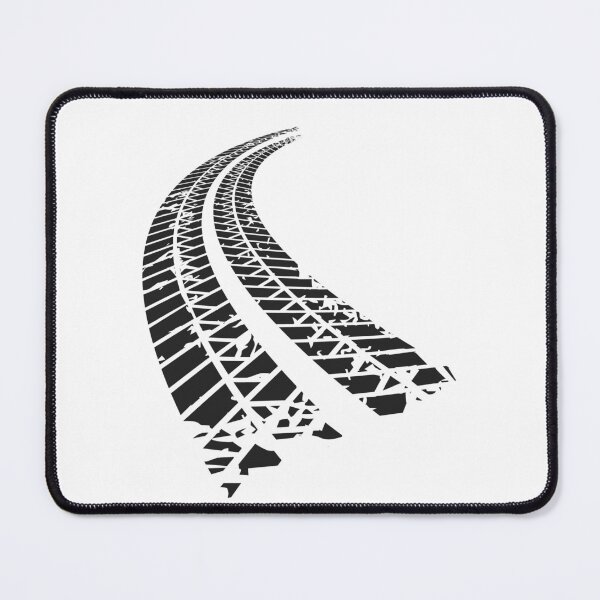 Item preview, Distressed tire tracks. designed and sold by Tanysl.