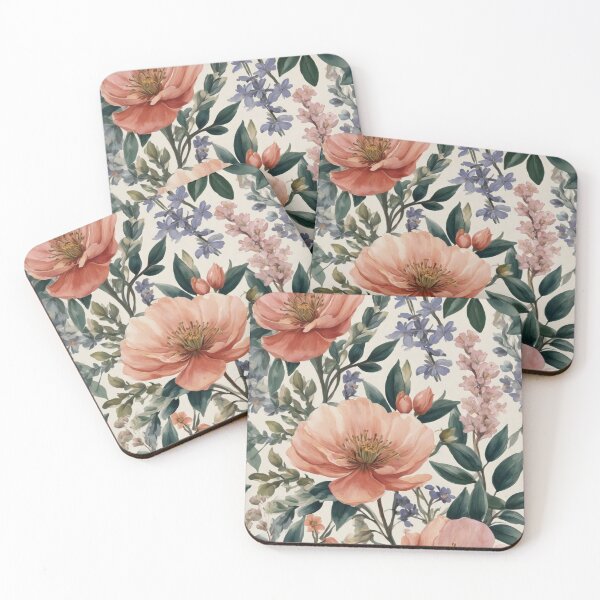 Item preview, Soft Seamless Floral Pattern - Light & Elegant Design designed and sold by Omtatsat.