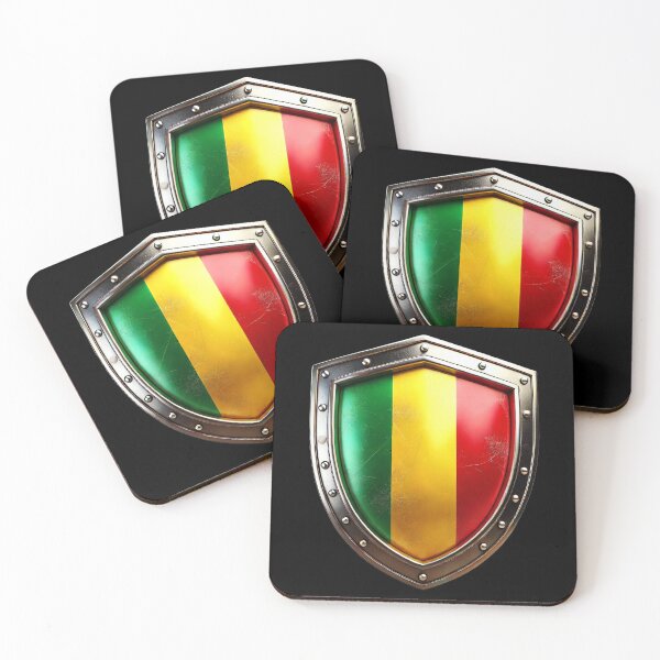 Item preview, Malian Shield of Strength – Pride and Heritage Emblem designed and sold by Highlandkings.